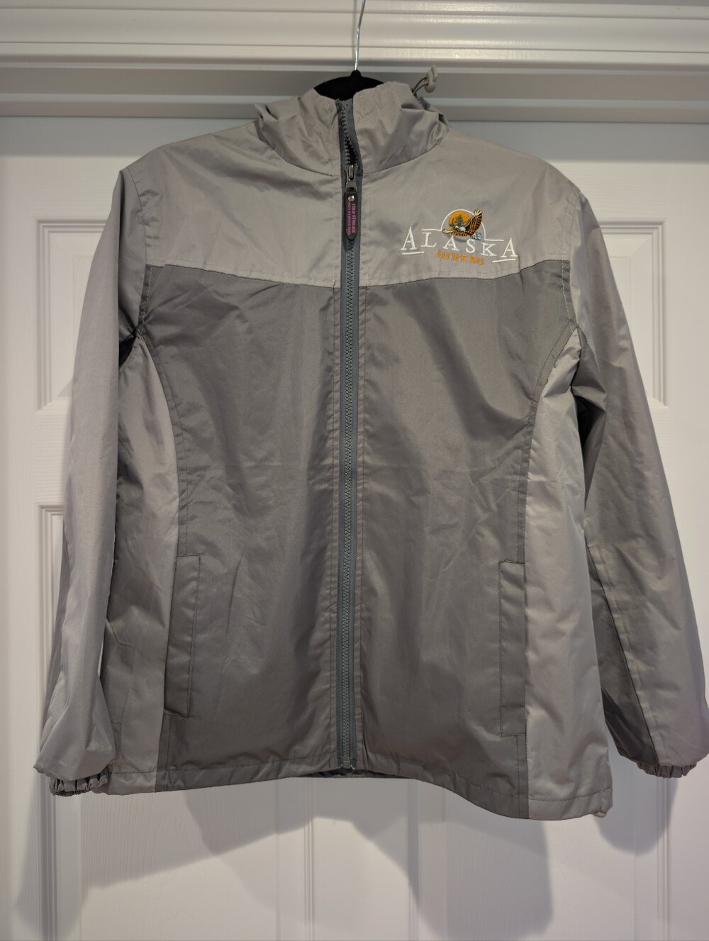 Cold Storage Alaska Juneau Foul Weather Jacket Gray Womens XS Outdoor